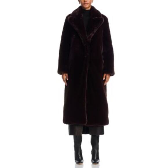 L'AGENCE Jackets & Blazers - L’Agence Faux Fur Lizbeth Coat - size 6